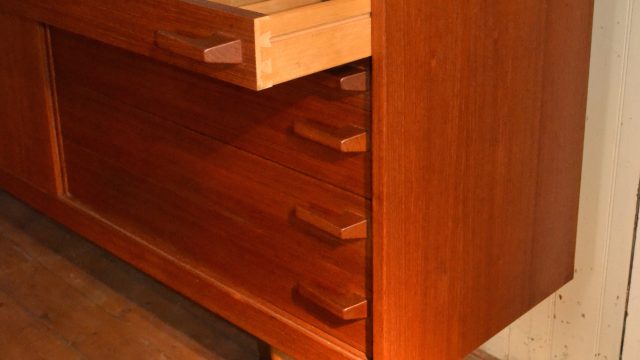 Teak Sideboard by Yngve Ekström for Troeds, 1950s SOLD