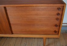 Swedish Teak & Oak Sideboard by Yngve Ekström for Hugo Troeds, 1950s