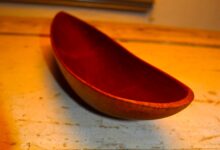 Teak Bowl by Stig Sandkvist, 1956