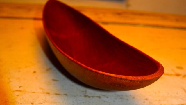 Teak Bowl by Stig Sandkvist, 1956