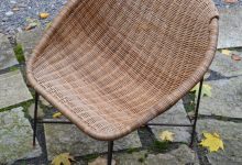 Mid-Century Swedish Child's Basket Chair