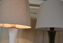 Mid-Century Diabolo Shaped Table Lamps by Berndt Nordstedt for Bergboms, Set of 2