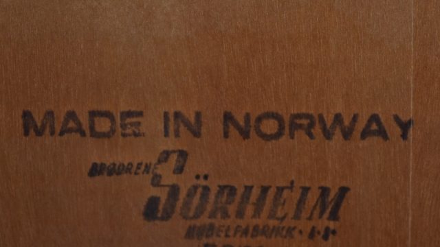 Norwegian Teak Sideboard by Bröderna Sörheim, 1960s