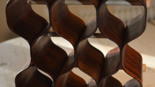 Wine Rack by Torsten Johansson for Formträ AB, 1960s