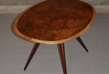 Oval coffee table