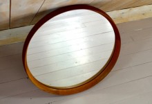 Luxus,Mirror,teak