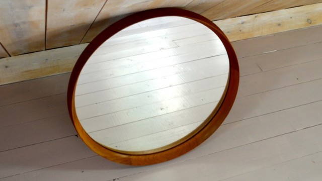 Luxus,Mirror,teak