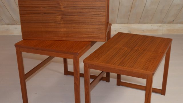 Vintage Swedish Teak Nesting Tables by Swante Skogh for Seffle Möbelfabrik AB