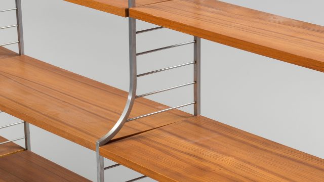 Continental Wall Unit by Nisse Strinning for String, 1950s